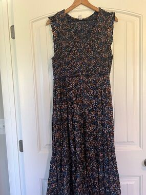 Tiered Maxi ditsy floral Dress